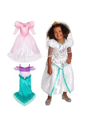 Ariel Costume Story Set for Kids – The Little Mermaid 5/6